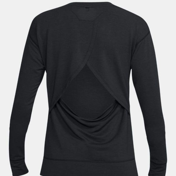 Set of 2 Under Armour Unstoppable Knit Open Back Sweater - Picture 4 of 12